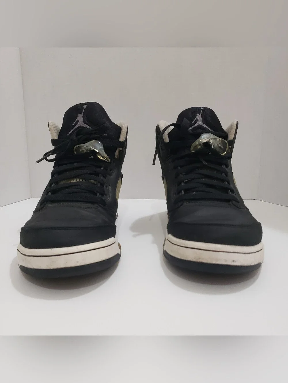 Jordan Air Jordan 5 Retro Oreo Black/Cool Grey/White Suede CT4838-011 Men's 10..